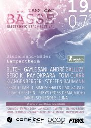 Tickets für Tanz der Bässe - elctronic beach festival 2014 am 19.07.2014 - Karten kaufen